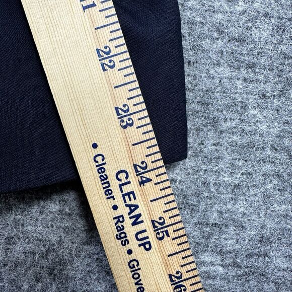 Hart Schaffner Marx Blazer Mens 48R Navy Blue Made in USA Suit Jacket Sport Coat - Picture 16 of 16